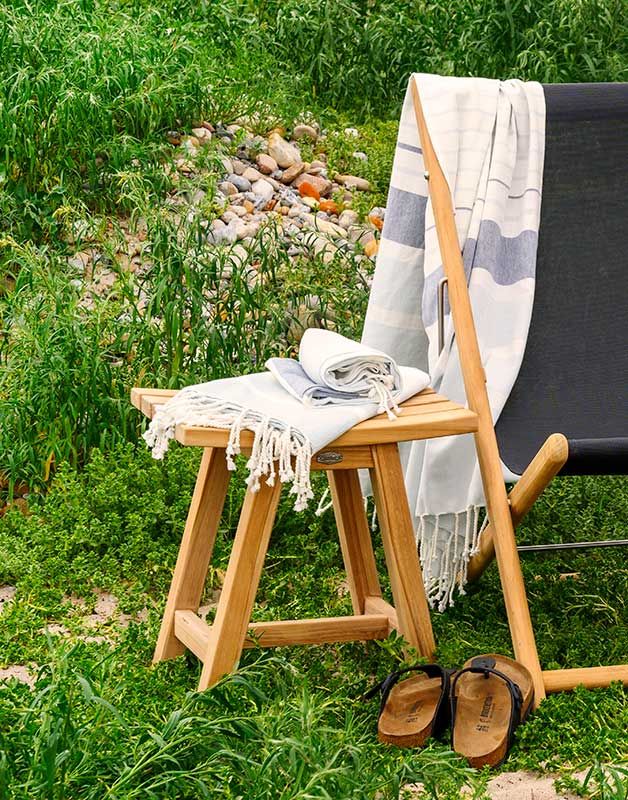 Keros pall natur teak 