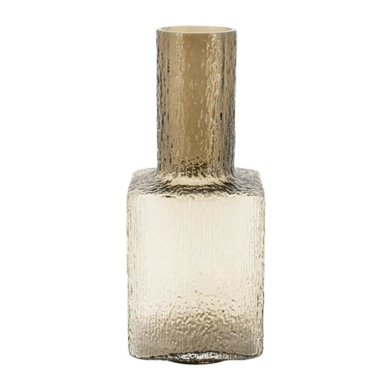 Texta 1 13,3x13,3x32,6 cm Glas Brun