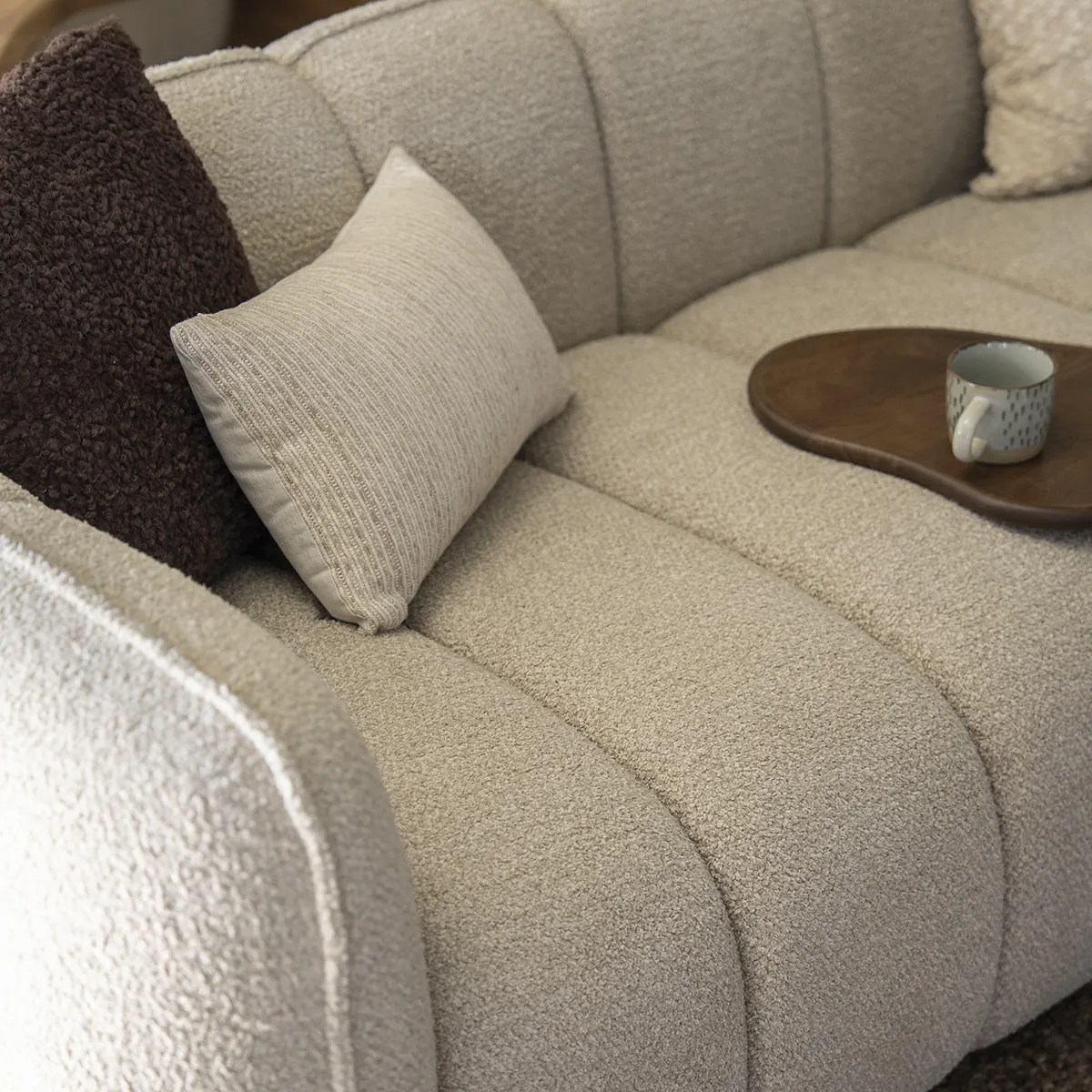 Soffa Cubetto (2,5-sits) Taupe