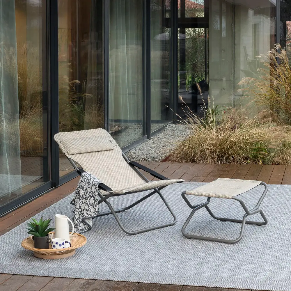 NEXT Rj Fotpall Bec Toile Porteuse/Tube Acier moka 