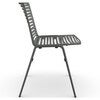 Zebra matstol Metallic Grey