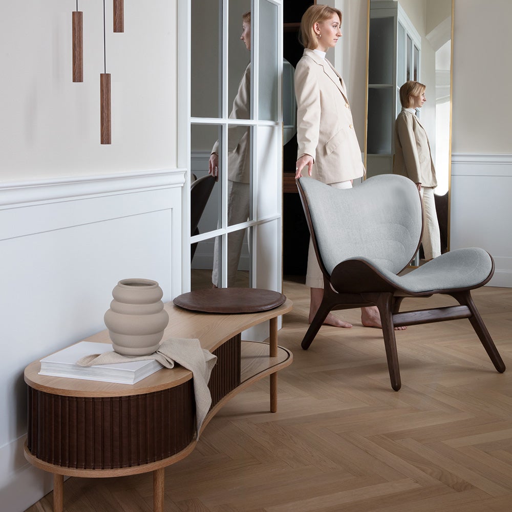 Audacious TV-bänk Ek/Charcoal