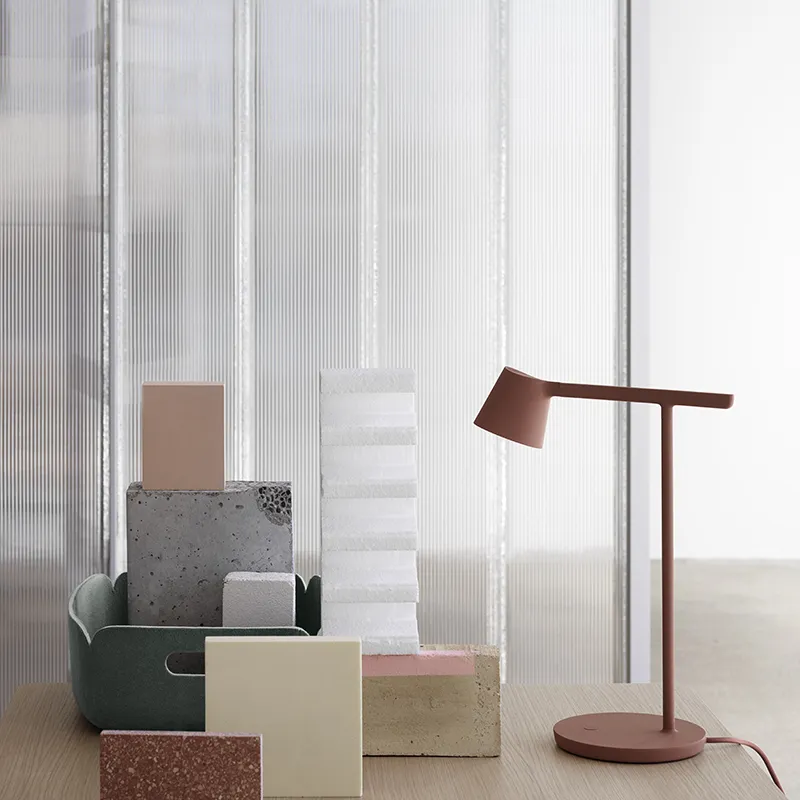 Tip bordslampa - Copper Brown