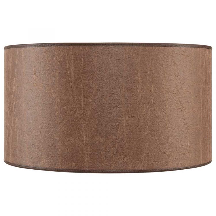 Artwood, Lampskärm Cylinder Medium Leather Brown