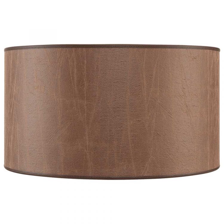 Artwood Lampskärm Cylinder Medium Leather Brown