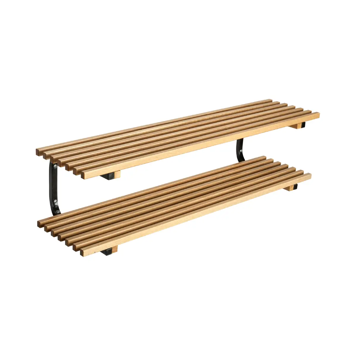 Essem Design, Sara skohylla vägghängd 100 cm Ek Svart