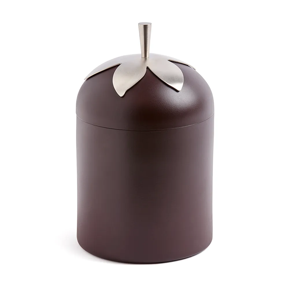 Blad Big Jar Rostfritt stål, Förnicklad mässing