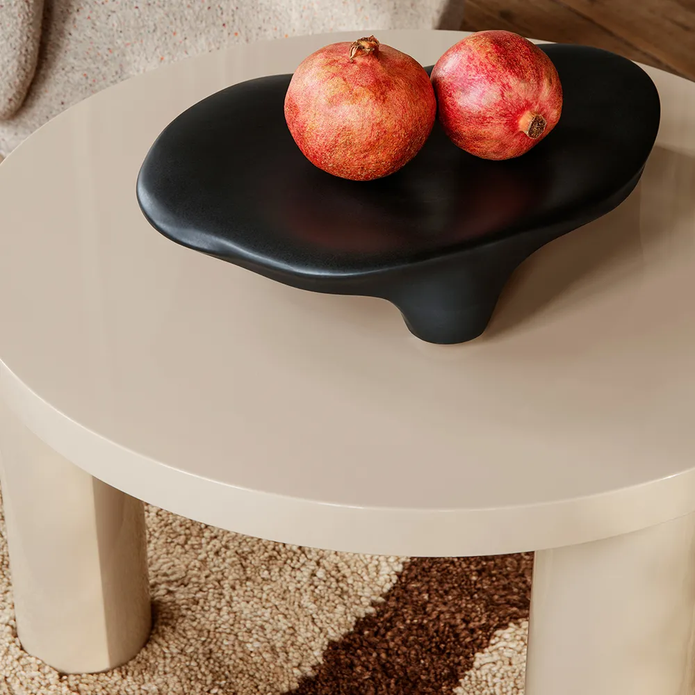 Post Soffbord Ø65 cm - Cashmere