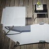 Amigo solsäng top aluminium/textilene taupe 