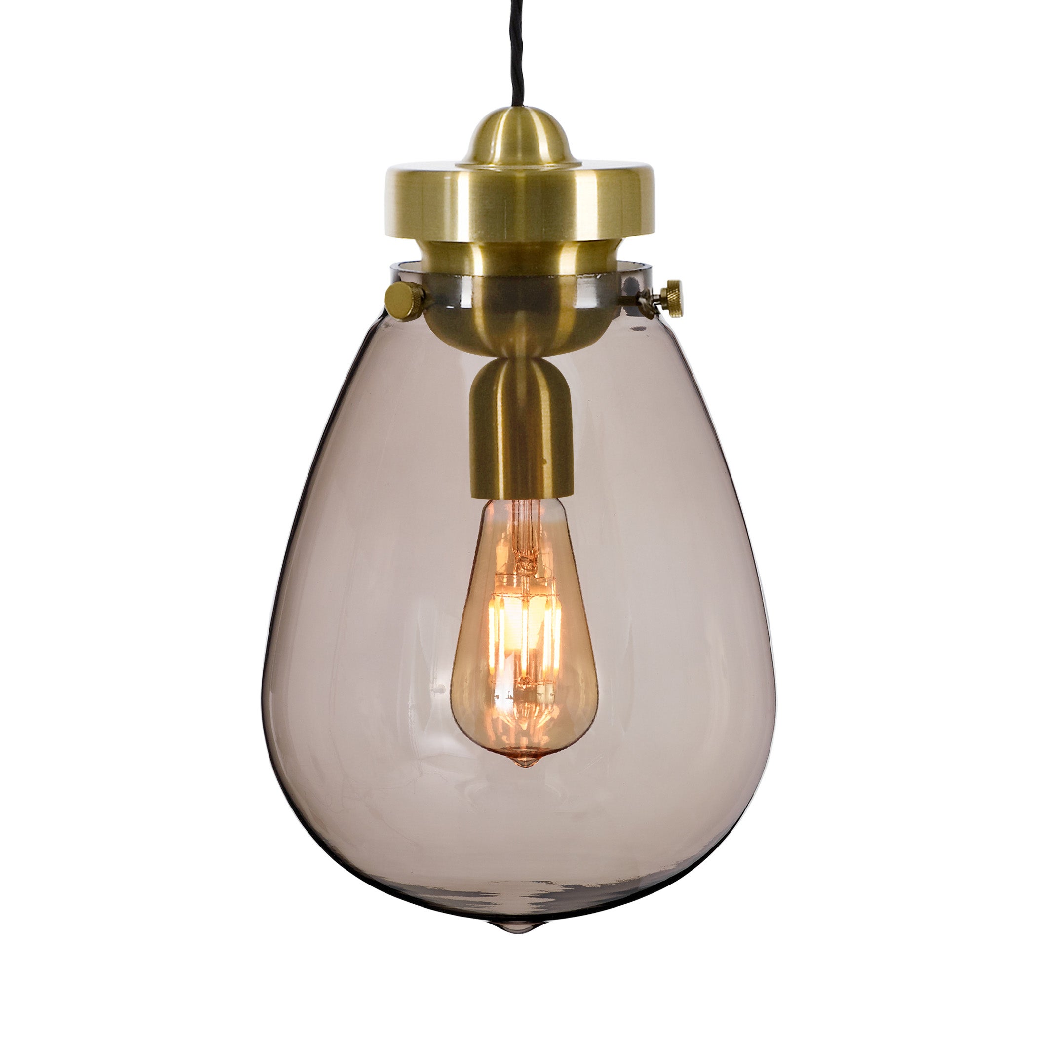 Belid, Dolores Pendel D220 Mässing/Rök