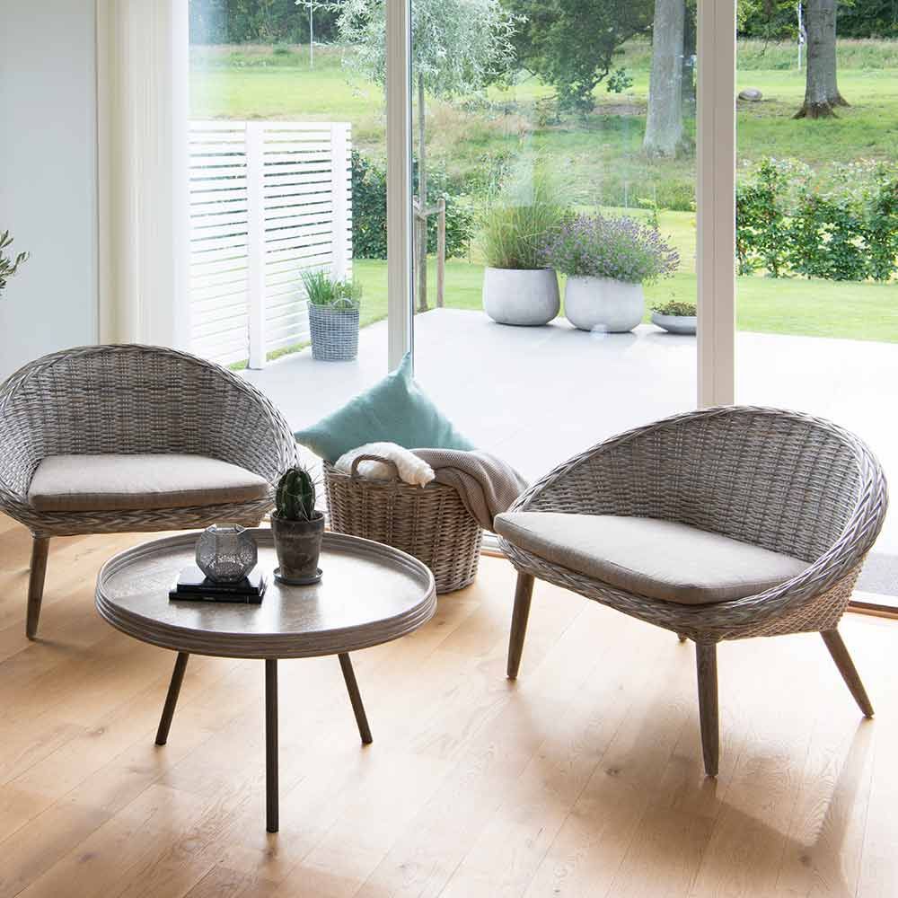 Leicester Sidobord Ø60 Cm 