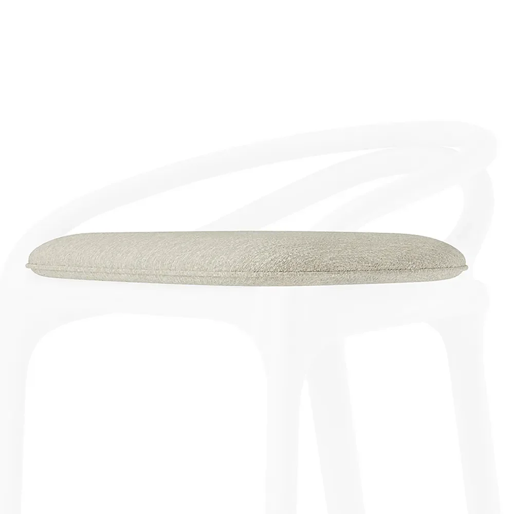 Ethnicraft, Aleta barstolsdyna - Beige bouclé