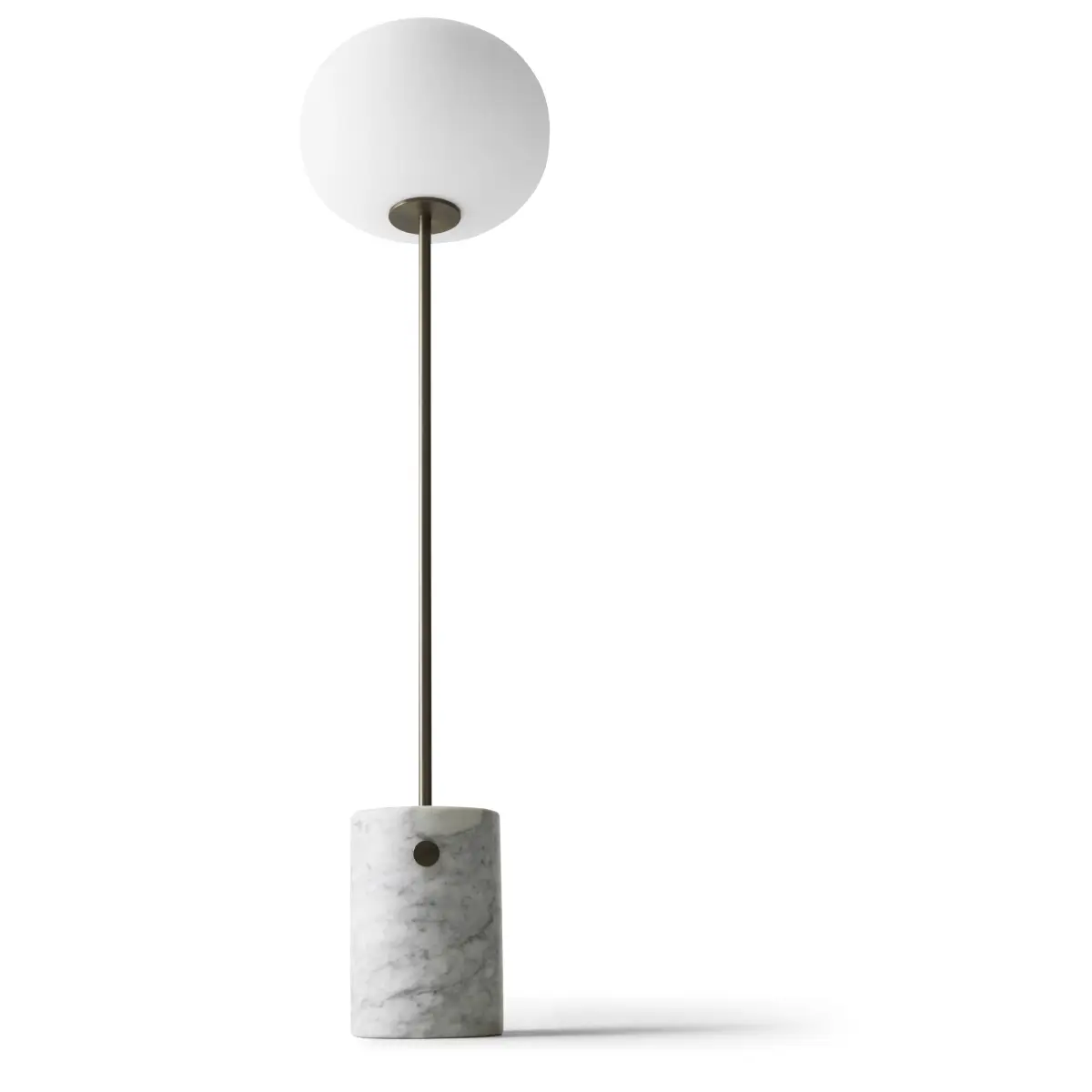 JWDA Golvlampa Marmor Carrara/Brass, Bronzed