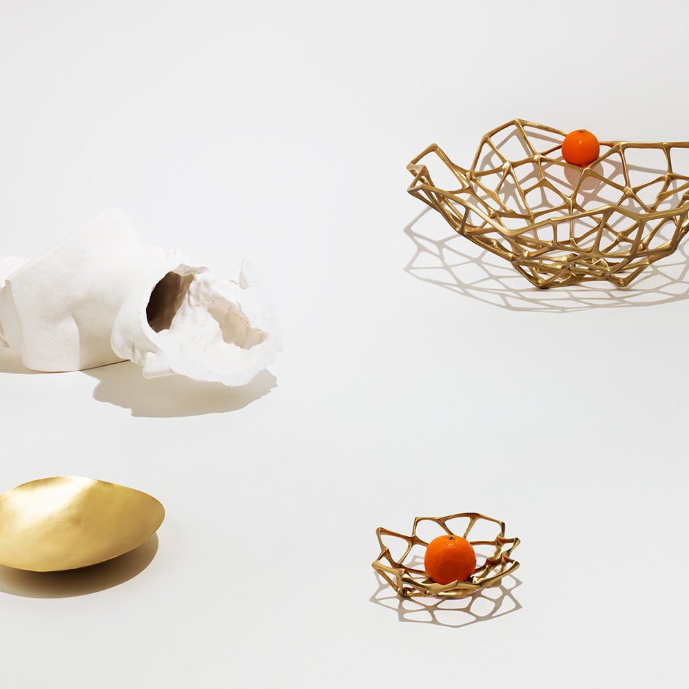 Bone Skål Liten Mässing