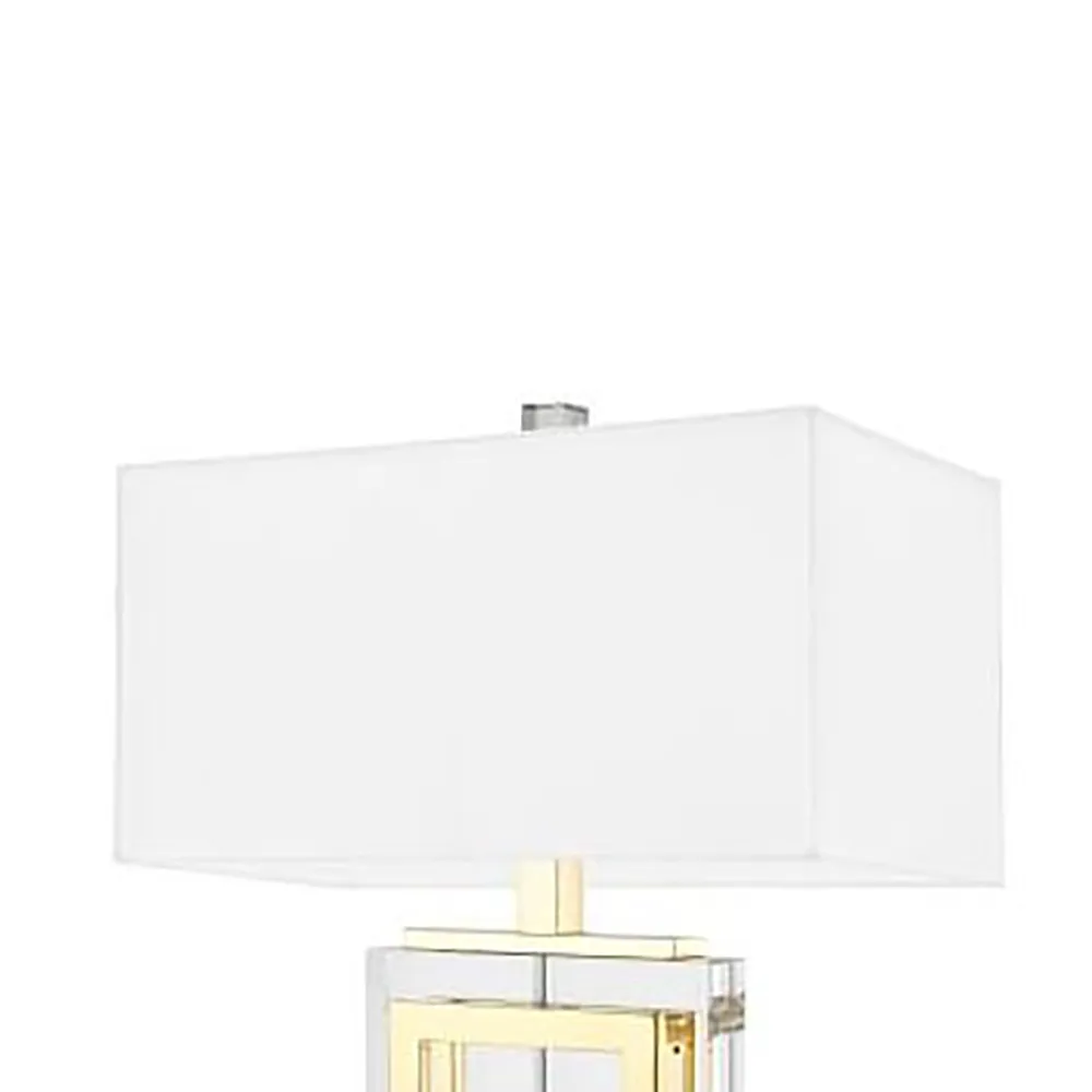 Bordslampa Arlington Crystal Guld