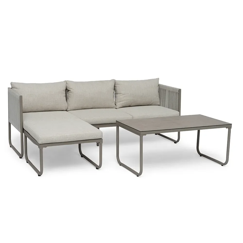 Hamnborg Loungegrupp Beige