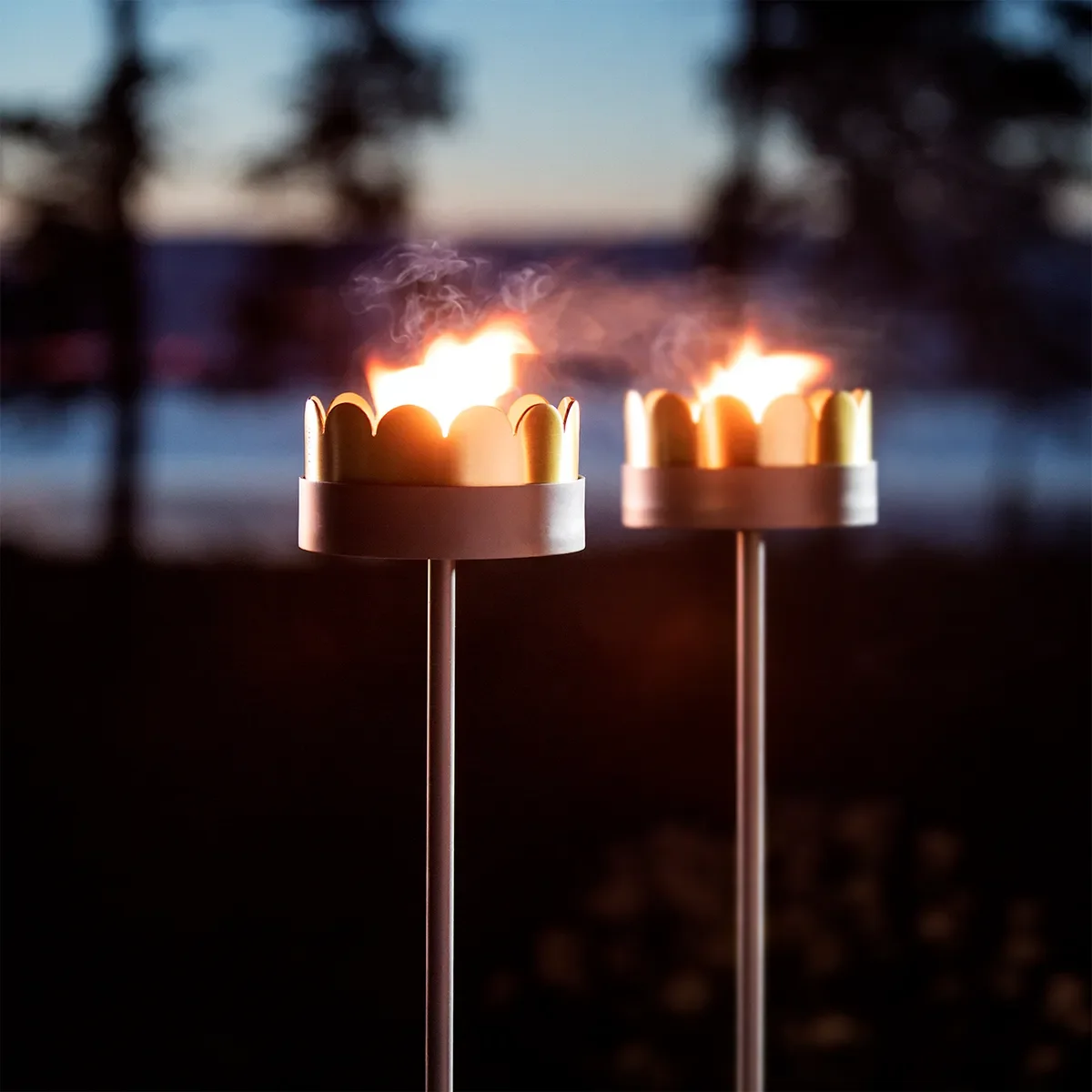 Marschallhållare i mässing Fira
