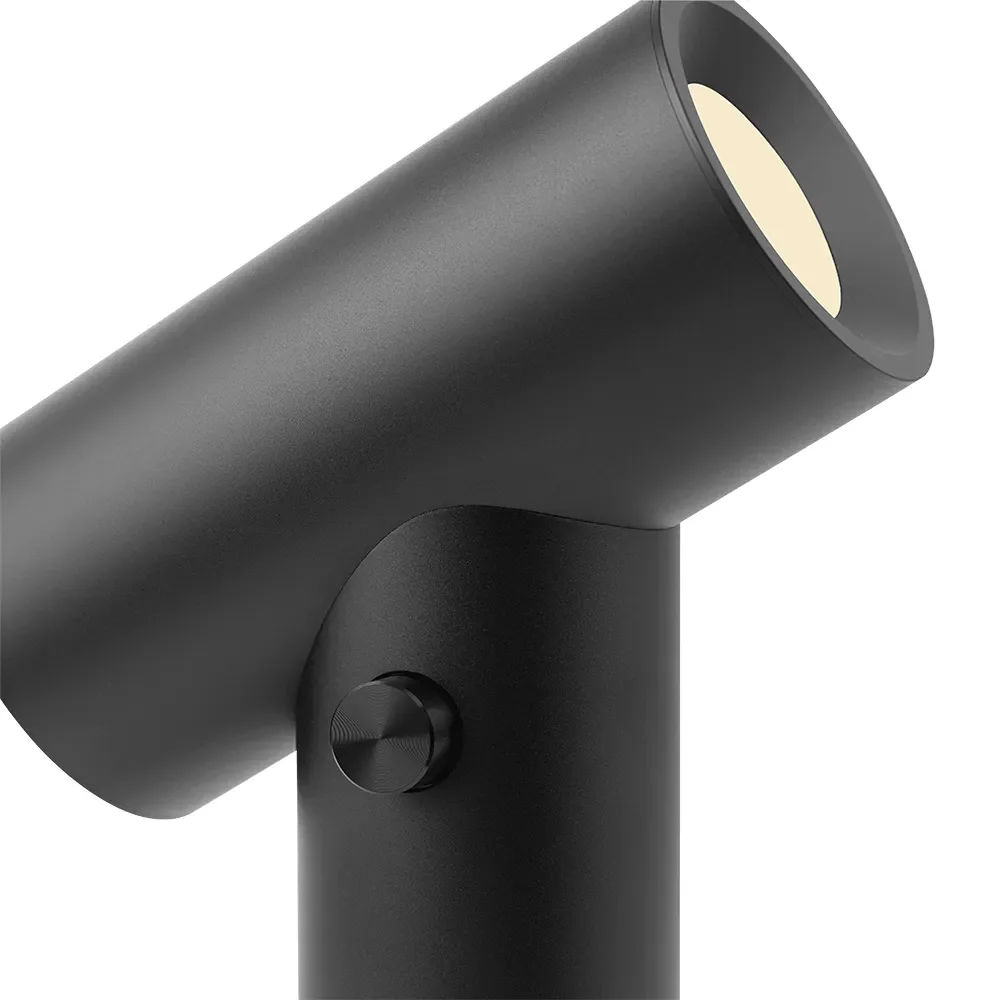 Portabel lampa utomhus Beam Black