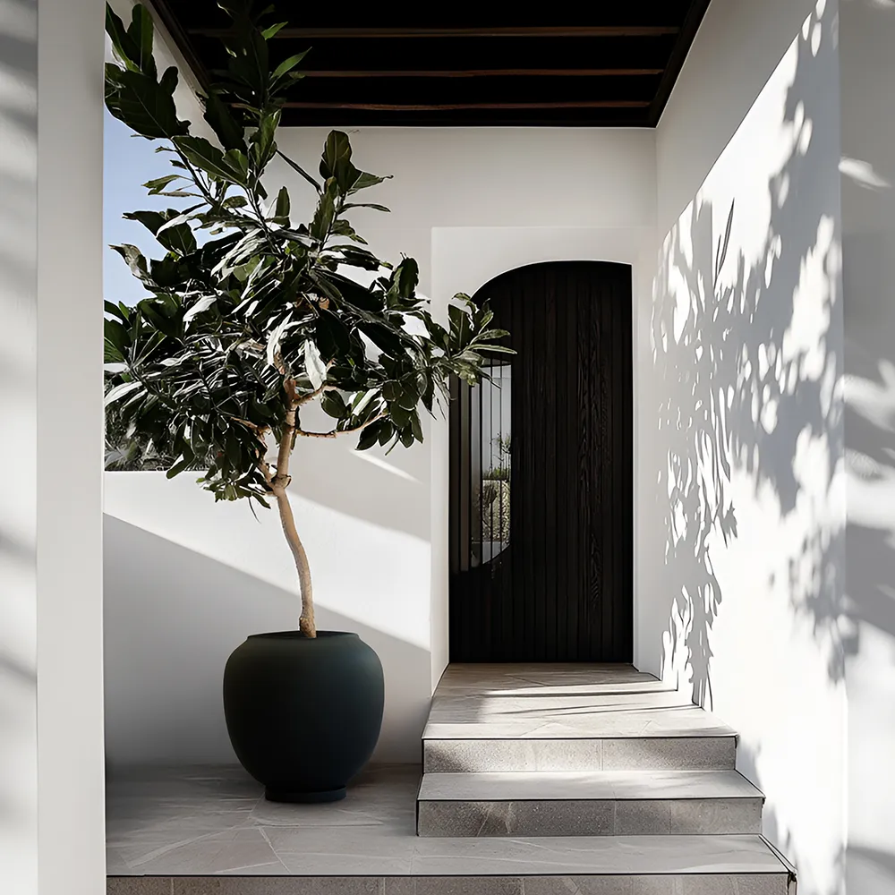 Alternativ bild 1 för 101 Copenhagen - Sunao Plant Pot Big Svart