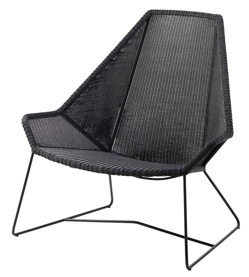 Breeze Loungefåtölj Black 