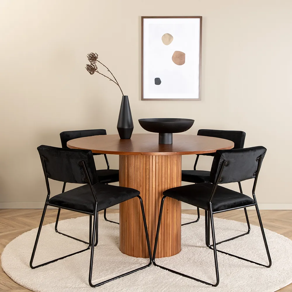 Alternativ bild 1 för Venture Design, Bianca Matbord Ø110 Valnöt