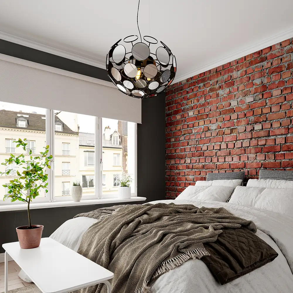 Vanita Taklampa Ø50cm Spegel