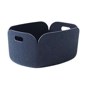 Restore Basket Förvaringslåda 48 x 35 cm - Midnight Blue