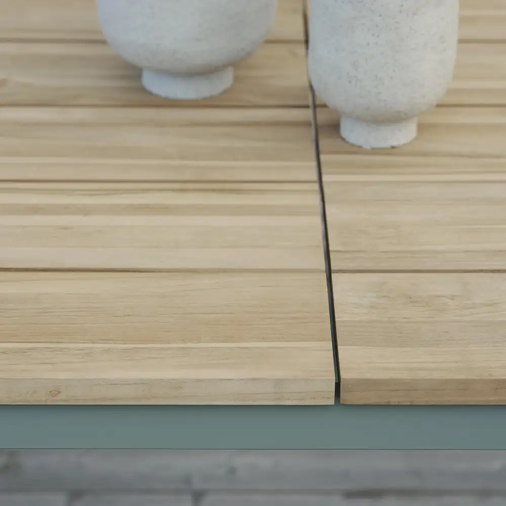 Nox matbord 90x240 cm grönt/teak 