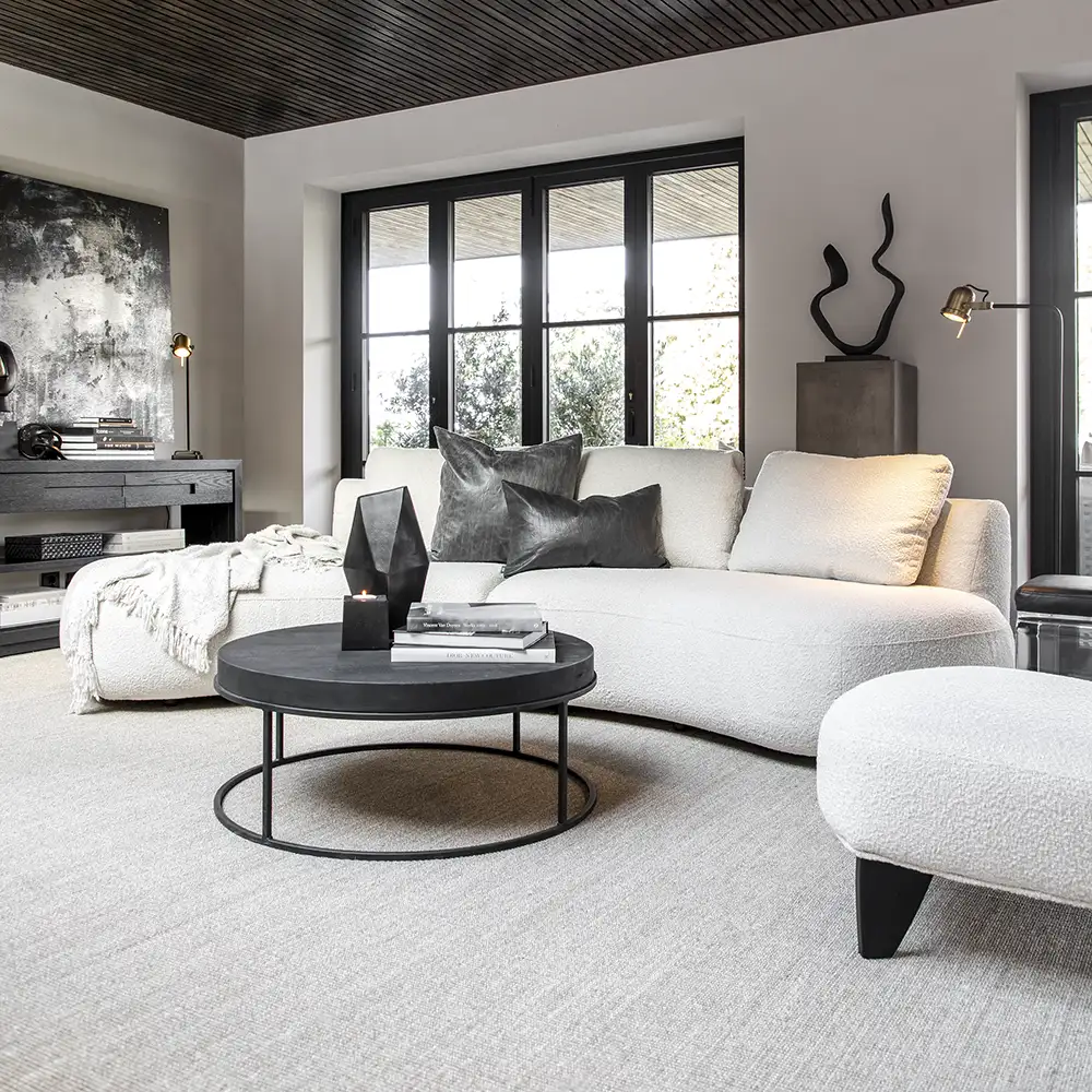 Soffbord Carlisle Ø90 cm black