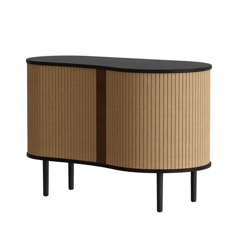 umage, audacious skåp svart ek/sugar brown