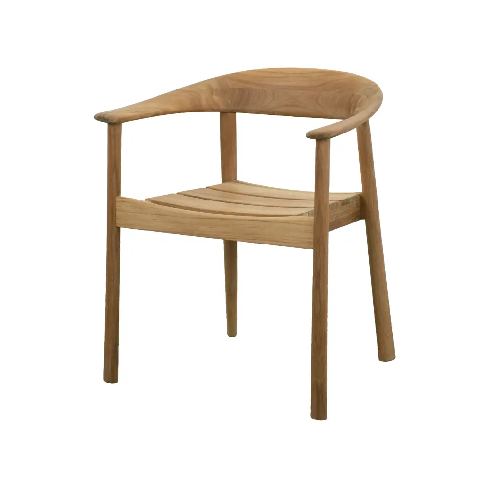 Majestic stol m/armstöd Teak