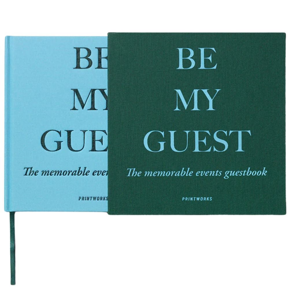 Gästbok-Grön/Blå