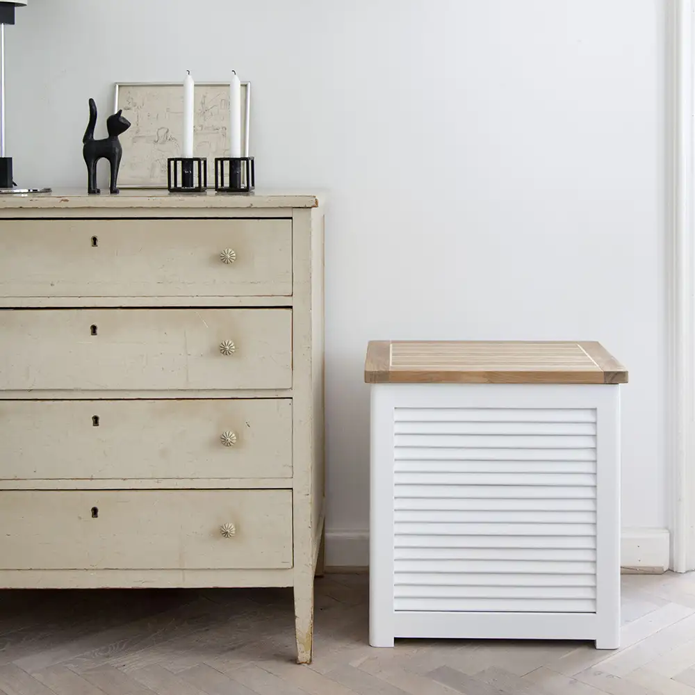 Classic Tvättkorg 45 cm Vit 