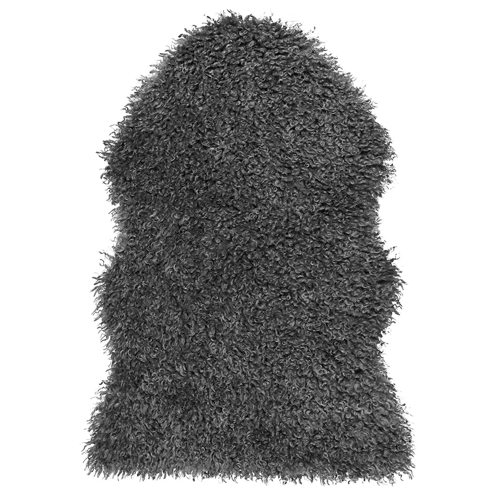 Skinnwille Wooly fäll 60×90 cm Grey