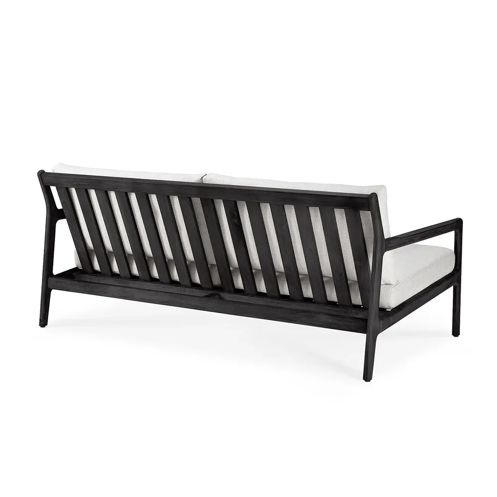 Jack 2-sits soffa Black/Off White