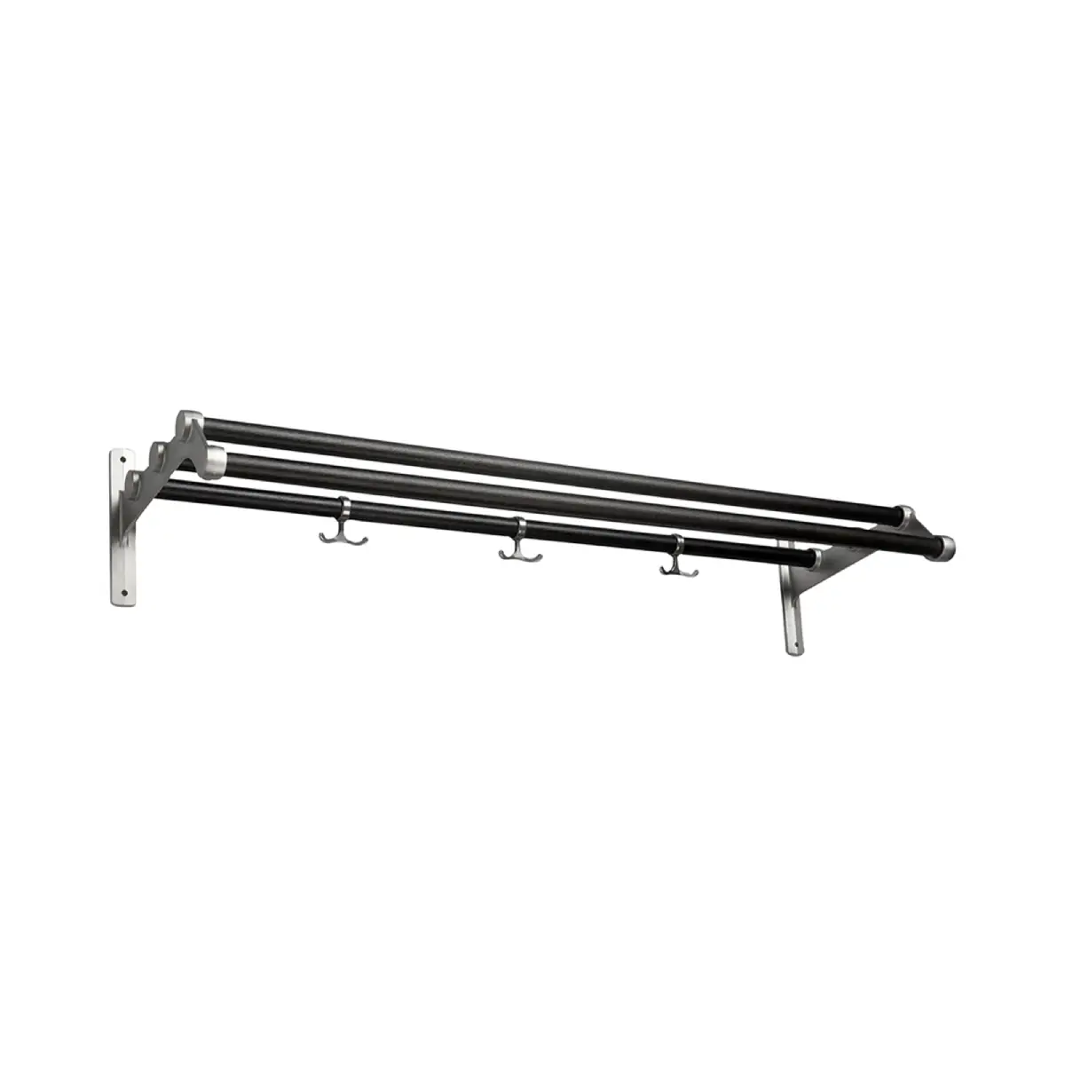 Essem Design, Nostalgi 291 hatthylla Svartbetsad ek Aluminium