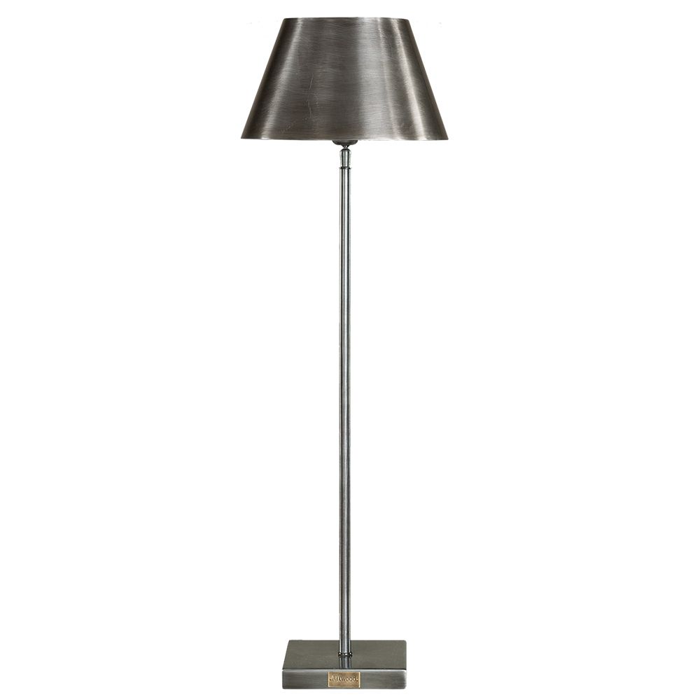 Pewter Hög Bordslampa