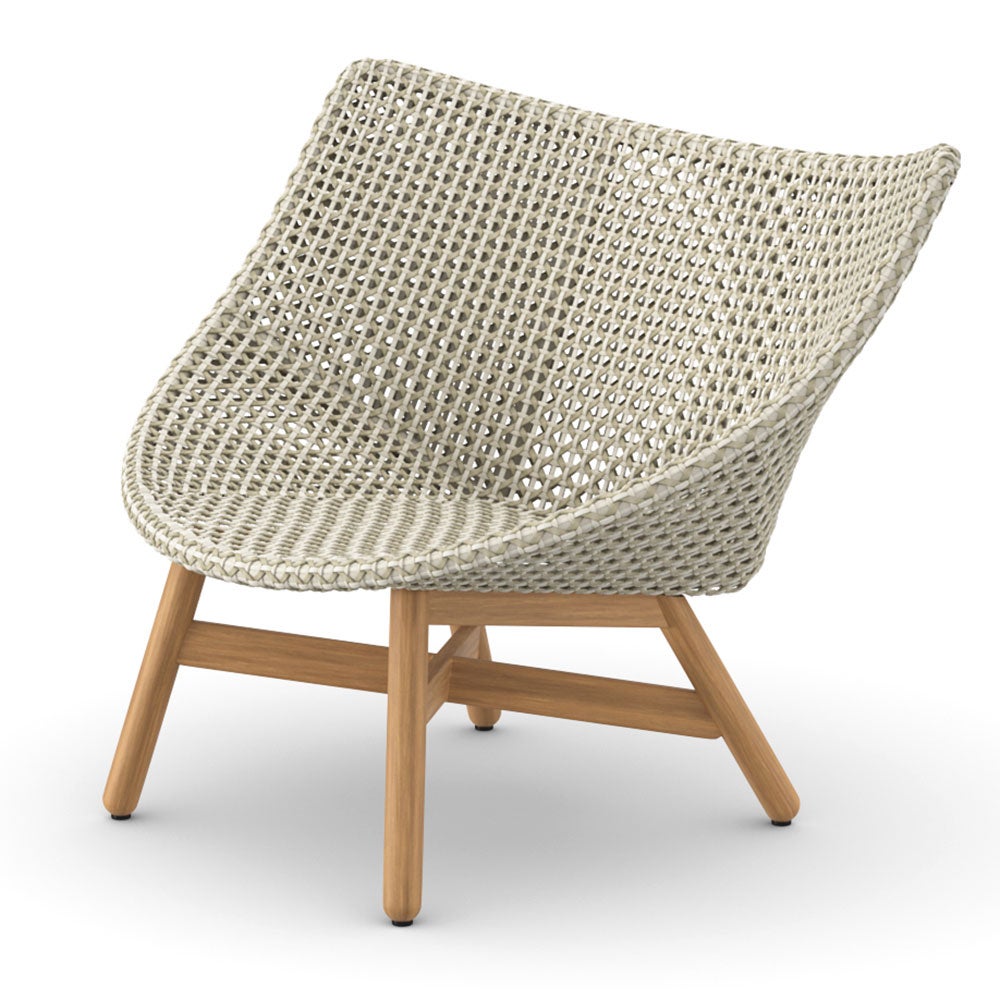 dedon, mbrace loungestol låg sea salt