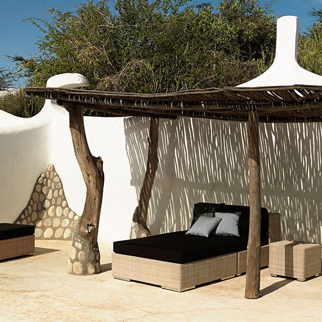 Lounge mittdel XXL bleach 