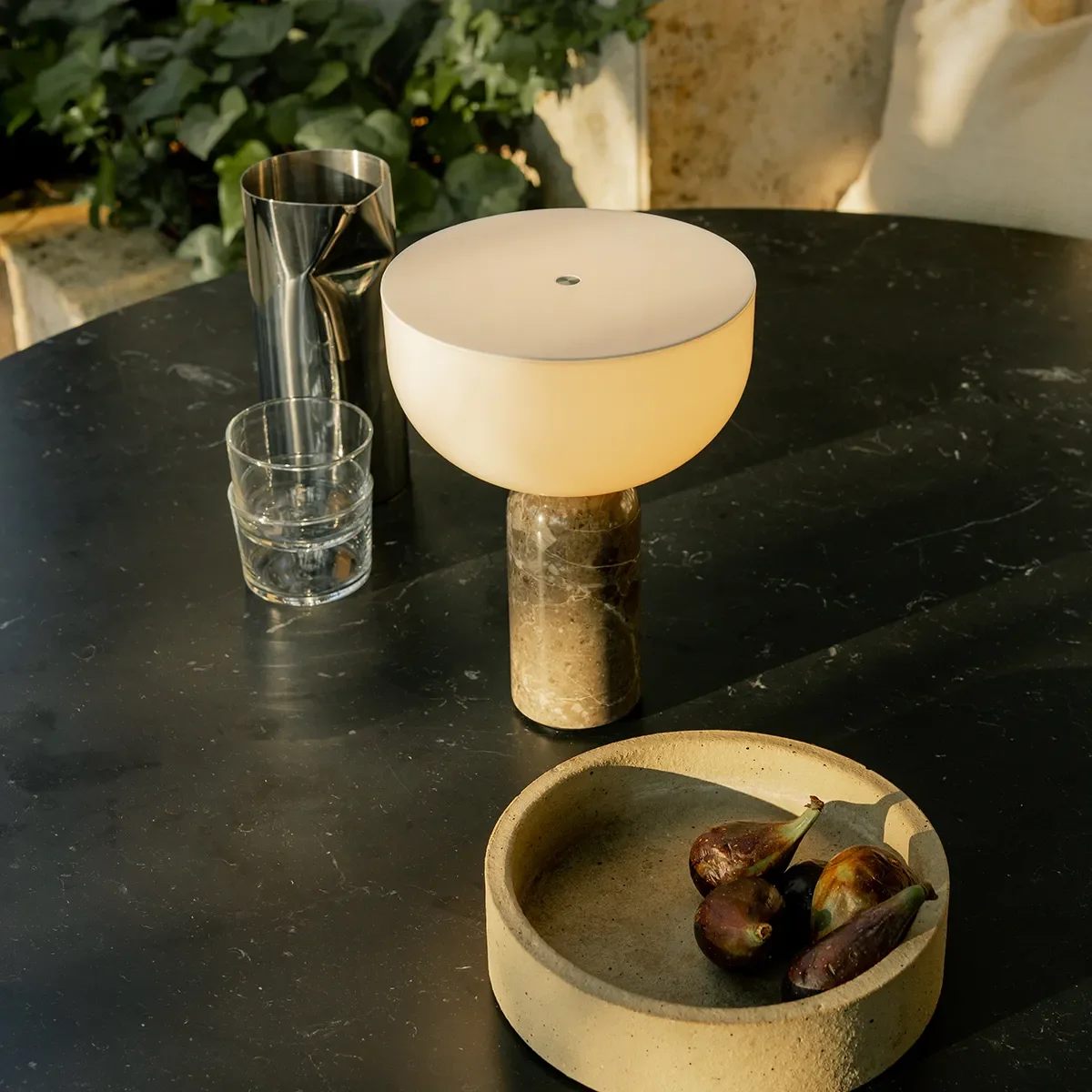 Kizu Bärbar bordslampa Gris Du Marais