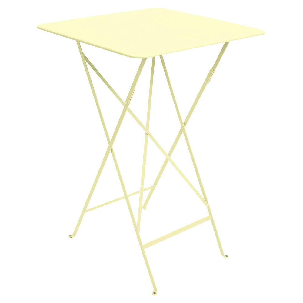 fermob, bistro barbord 71x71 cm frosted lemon