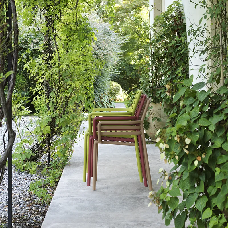 Doga karmstol Anthracite