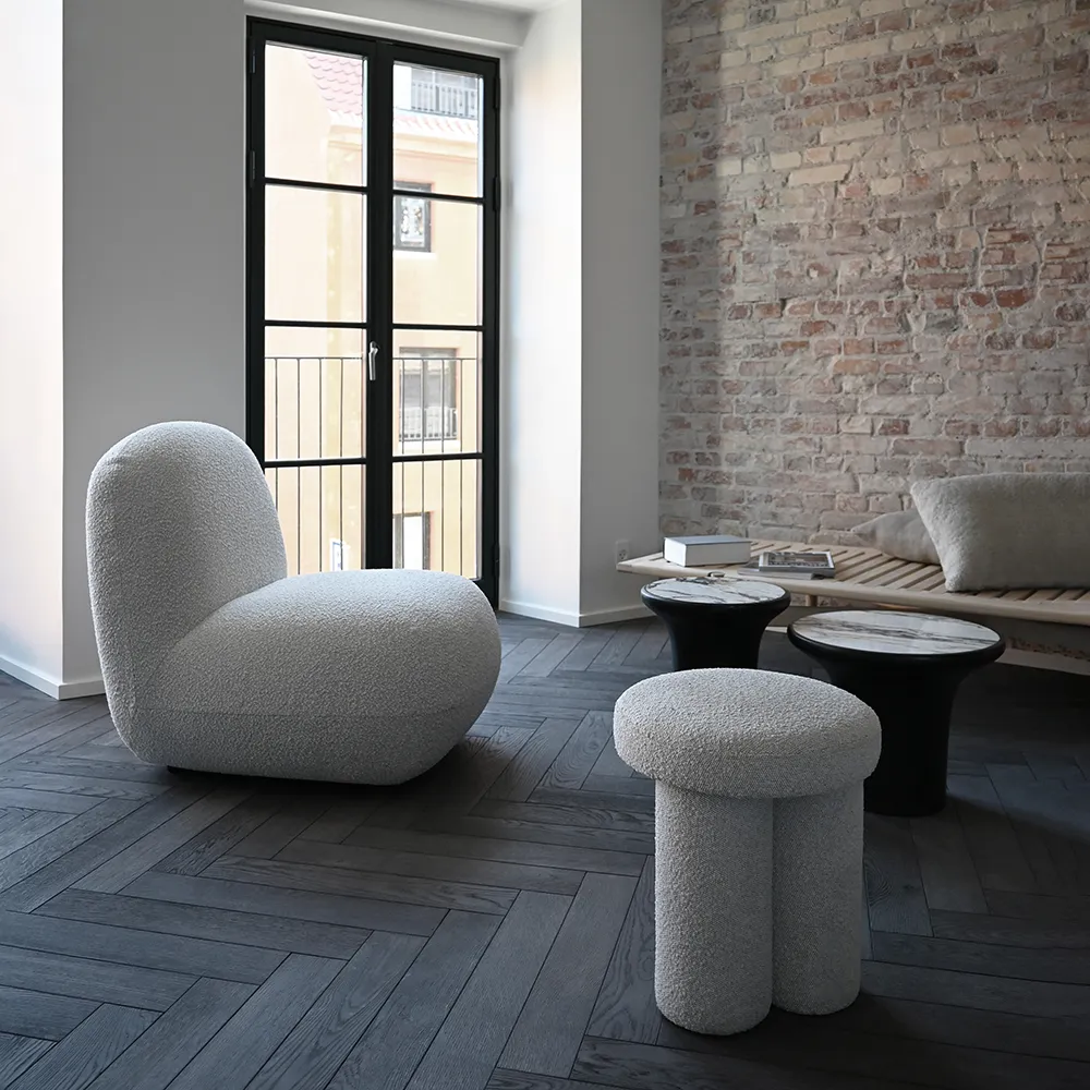 Trumpet Soffbord lågt - Calacatta