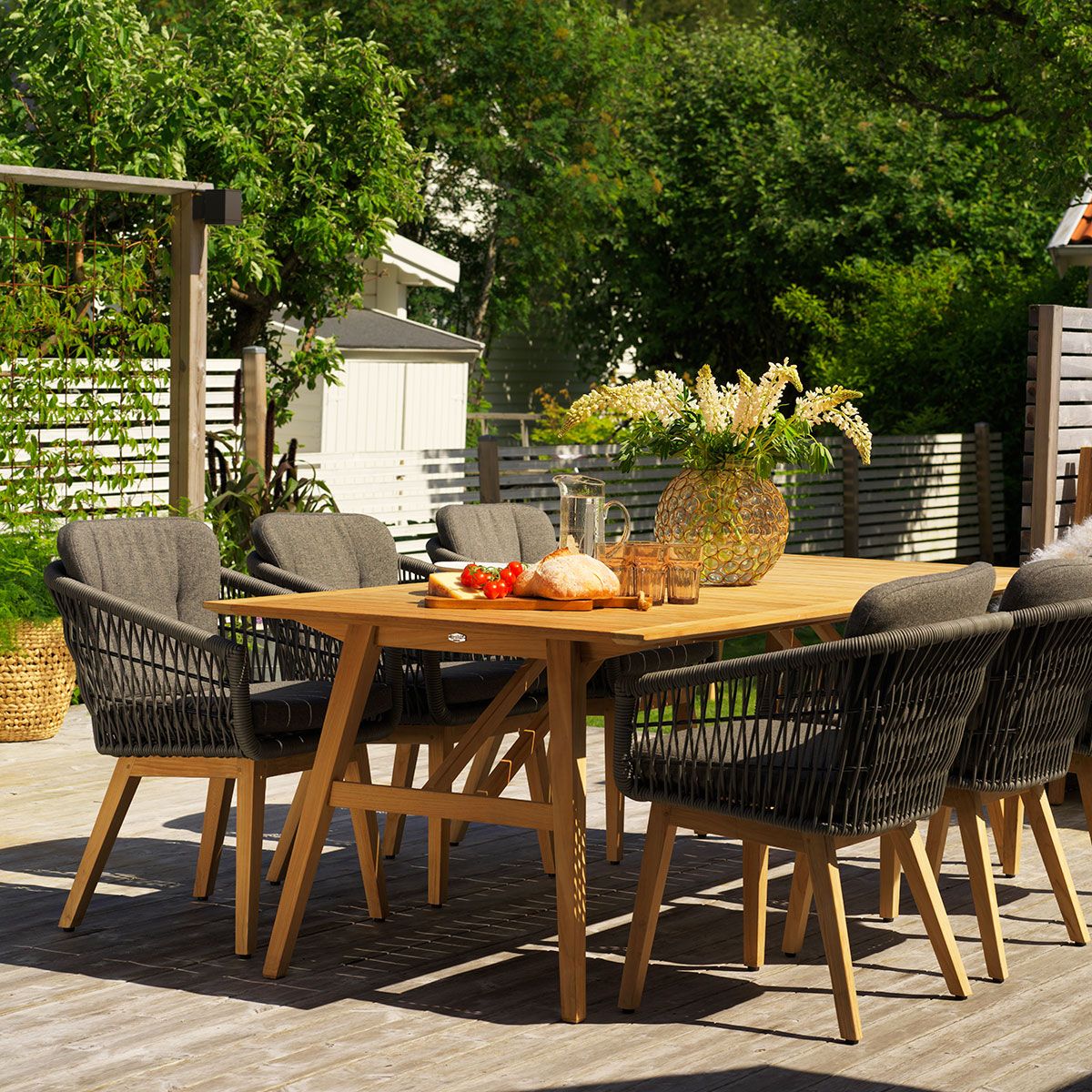 Kenton karmstol grå/grå 