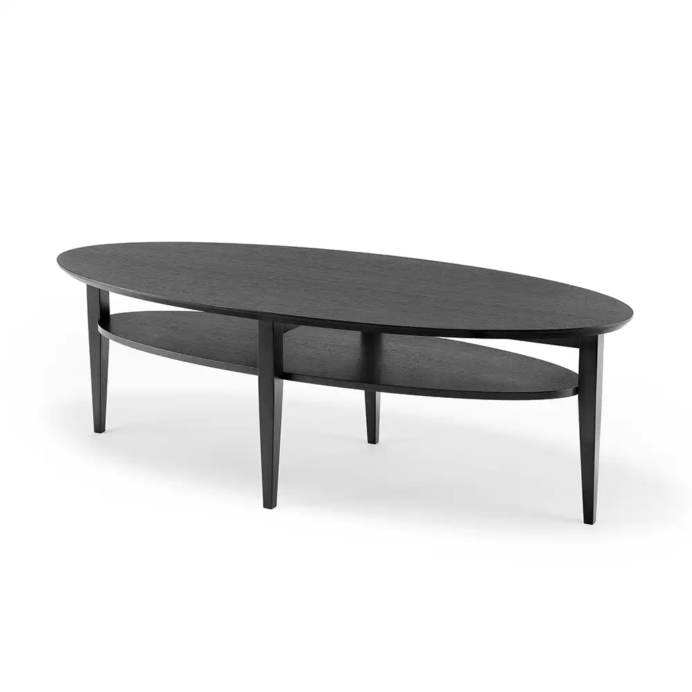 torkelson, tango soffbord 160 cm svartbetsad ek