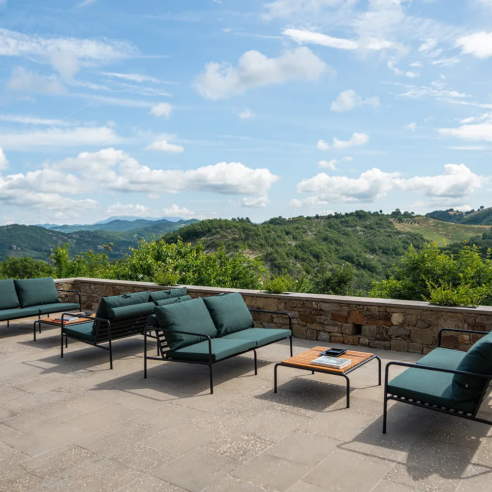 Avon 2-sits soffa Moss/Black