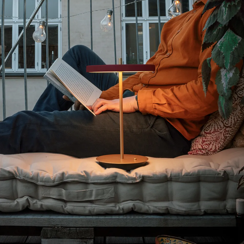 Asteria Move Portabel lampa Ruby Red