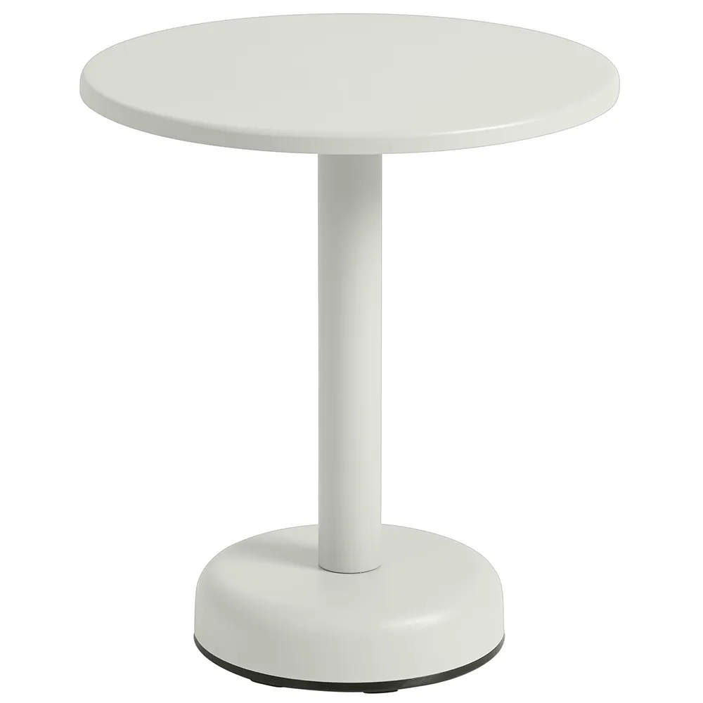 muuto, linear steel soffbord ø42 cm grey