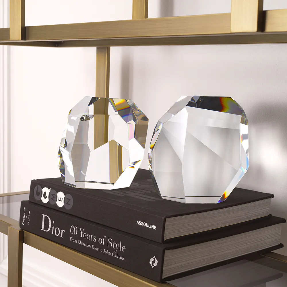 Objekt Trace kristallglas set om 2 (S+L)