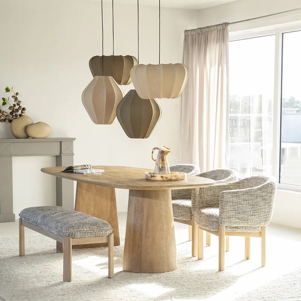 Bänk Lottie Taupe